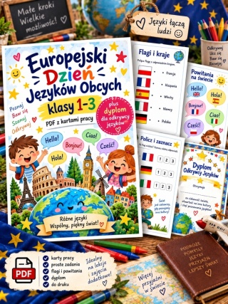 Europejski Dzień Języków Obcych PREMIUM KLASY 1-3