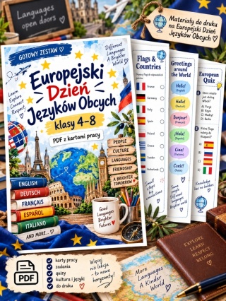 Europejski Dzień Jezyków Obcych SZKOŁA PODSTAWOWA 4-8