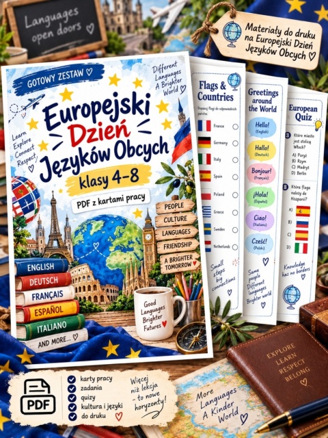 Europejski Dzień Jezyków Obcych SZKOŁA PODSTAWOWA 4-8