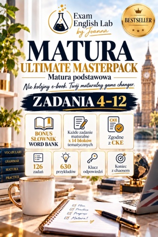 Matura Ultimate Masterpack Zadania 4-12