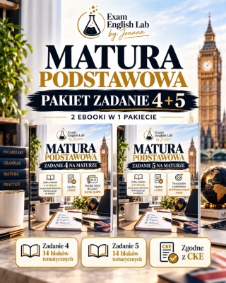 PAKIET ZADANIE 4+5 MATURA PODSTAWOWA
