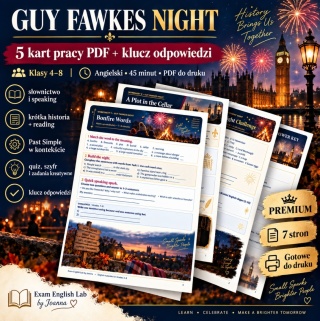 ZESTAW PREMIUM 5 LISTOPADA Guy Faweks Night